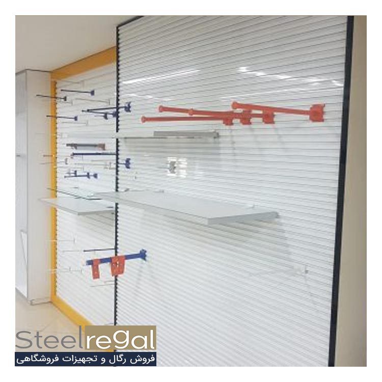 رگال پنل کرکره ای افقی رگال رگال لباس رگال دیواری رگال استیل Steelregal 